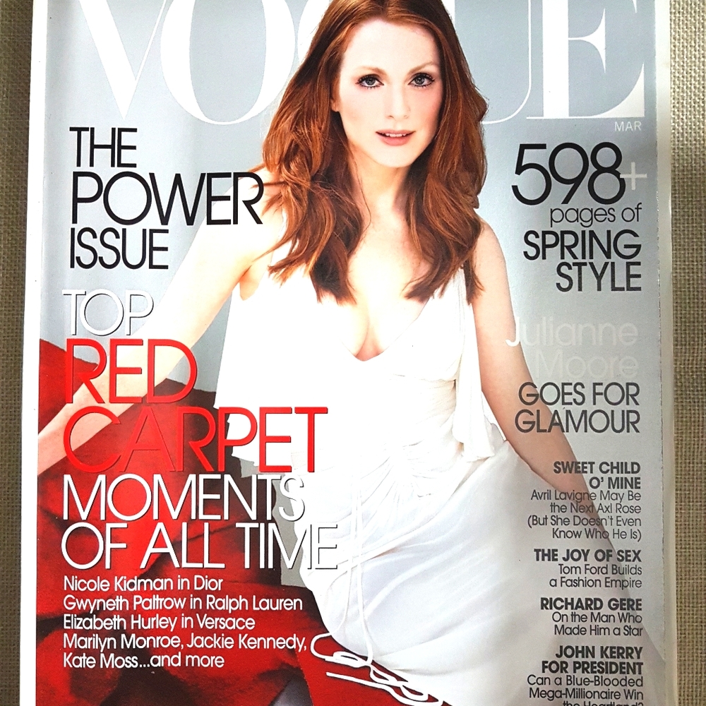 2003 Julianne Moore Vogue magazine